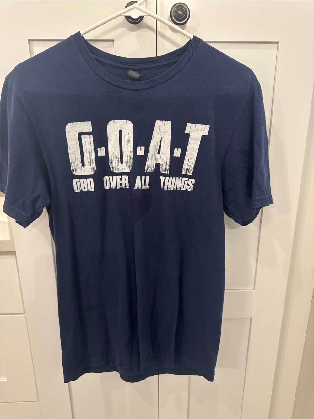 G.O.A.T t-shirt Adult Small. Gildan brand shirt